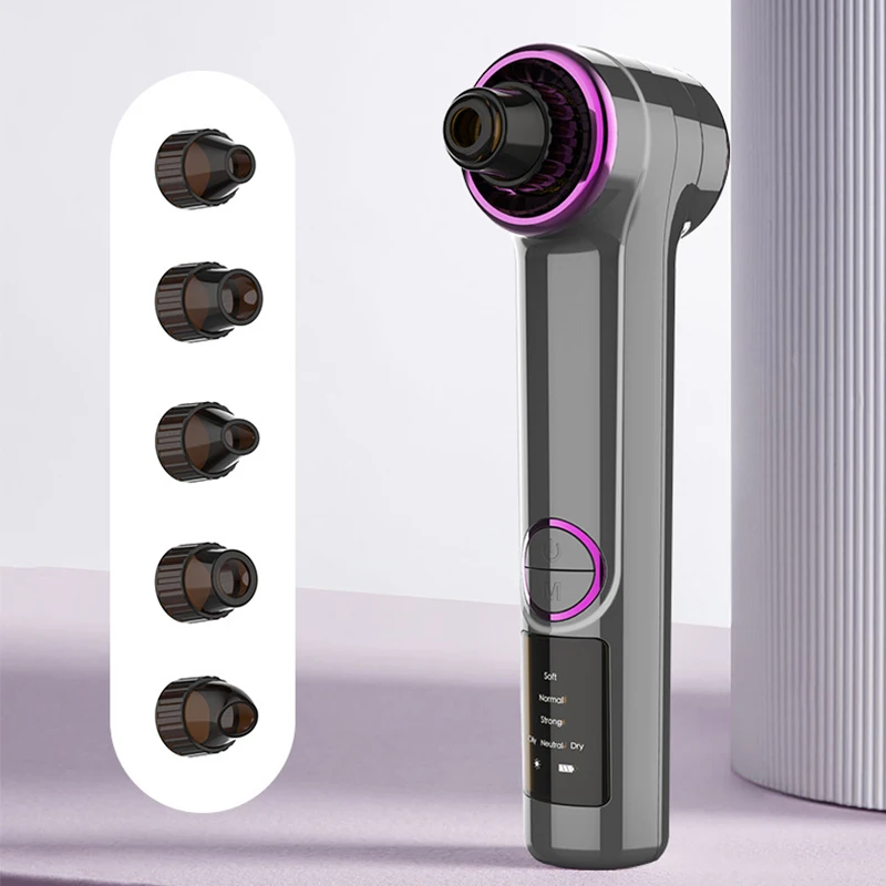 Nuovo dispositivo elettrico per la rimozione dei punti neri: dispositivo di bellezza del viso per la rimozione dell'acne e dei comedoni, strumento per la cura della pelle a casa