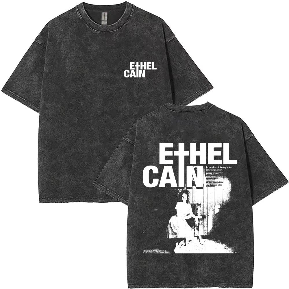 2026 Ethel Cain Perverts Vacillator Classic Poster Print T-Shirt Men Women Retro Washed Cotton