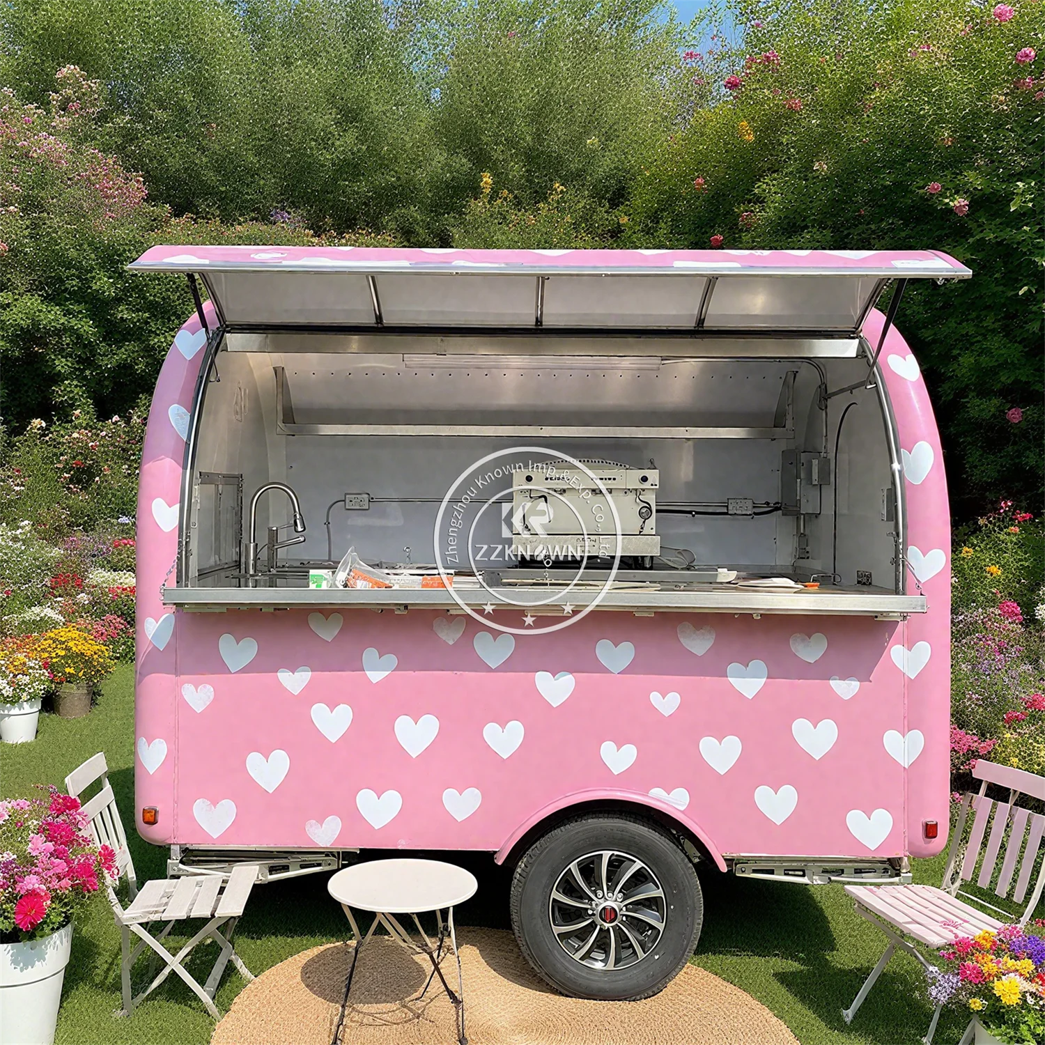 

Концессионный грузовик с едой, полностью оборудованный мобильный кофейный такos, грузовик для пиццы, магазин для общественного питания на открытом воздухе, тележка с прицепом для фаст-фуда на продажу