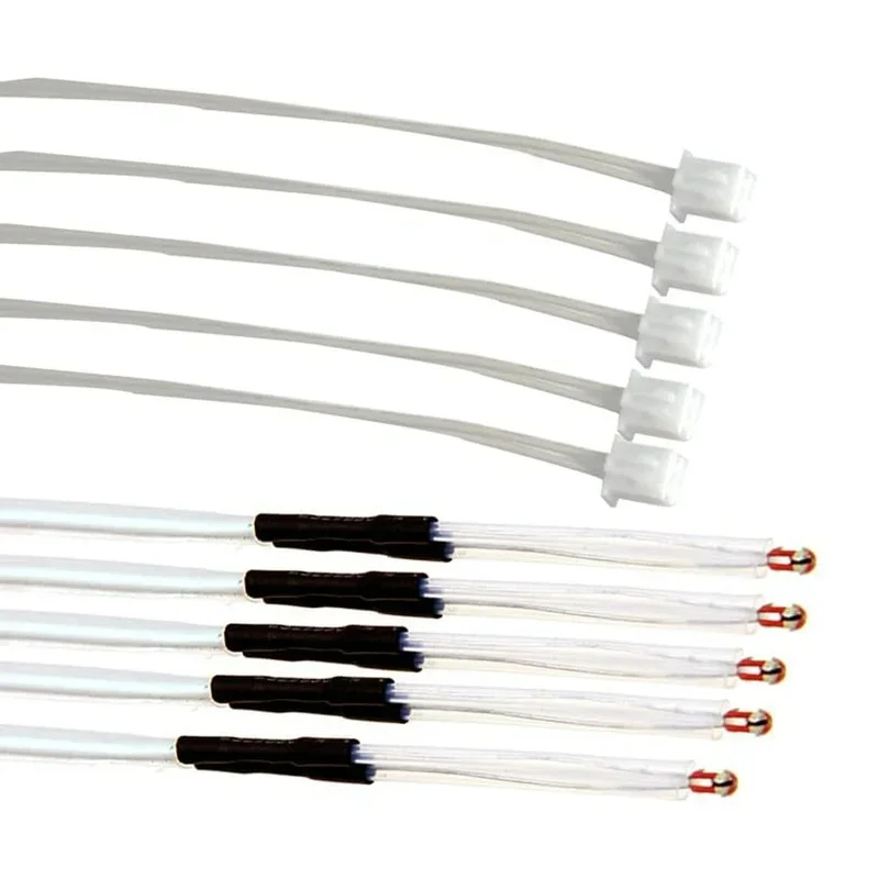 10pcs 3D Printer Parts Thermistor NTC 3950 100K ohm Temperature Sensor Cable for Creality Ender 3/Ender 3 Pro/Ender 3 Max