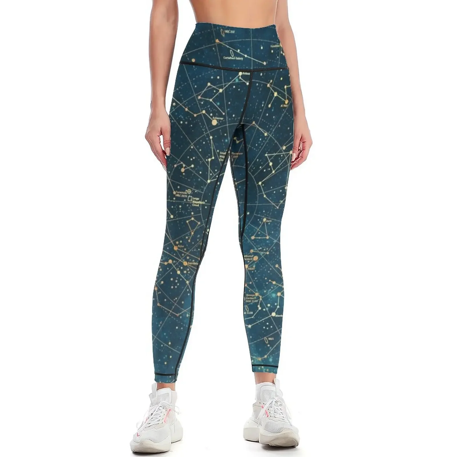 Under Constellations Leggings active wear Sportswear woman gym Womens Leggings