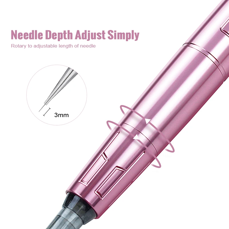 2023 Manufacturers Permanent Makeup Tattoo Pen Universal Needle OEM Wireless Rechargeable Eyebrow Machine Pen