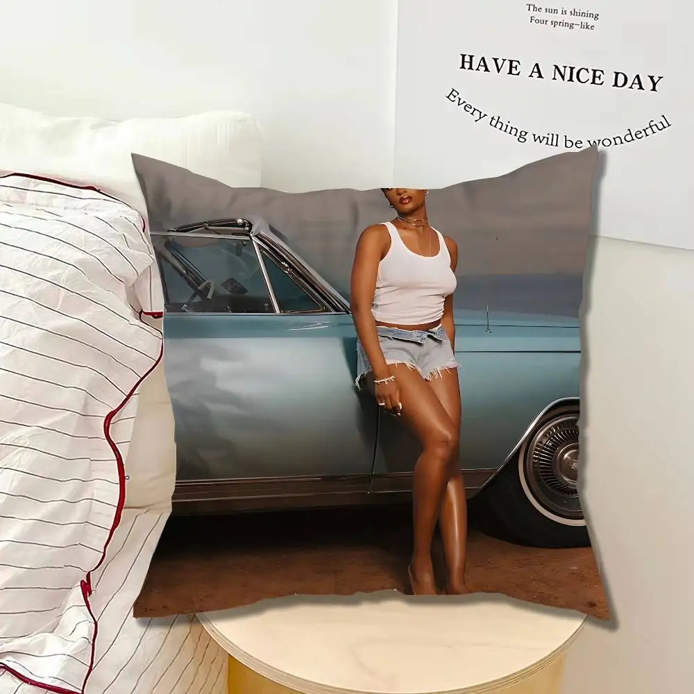 A-Ayra Album Starrgirl S-Starr Pillow Case Square Bedroom Sofa Leisure Comfort Cushion Car Home Decoration