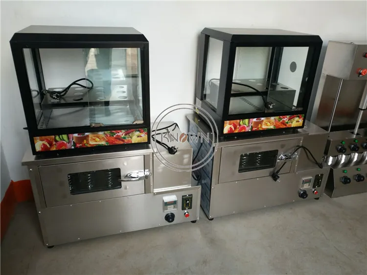 2023 جديد وصول فرن البيتزا الفولاذ المقاوم للصدأ آلة البيتزا عرض البيتزا عرض فرن البيتزا للبيع