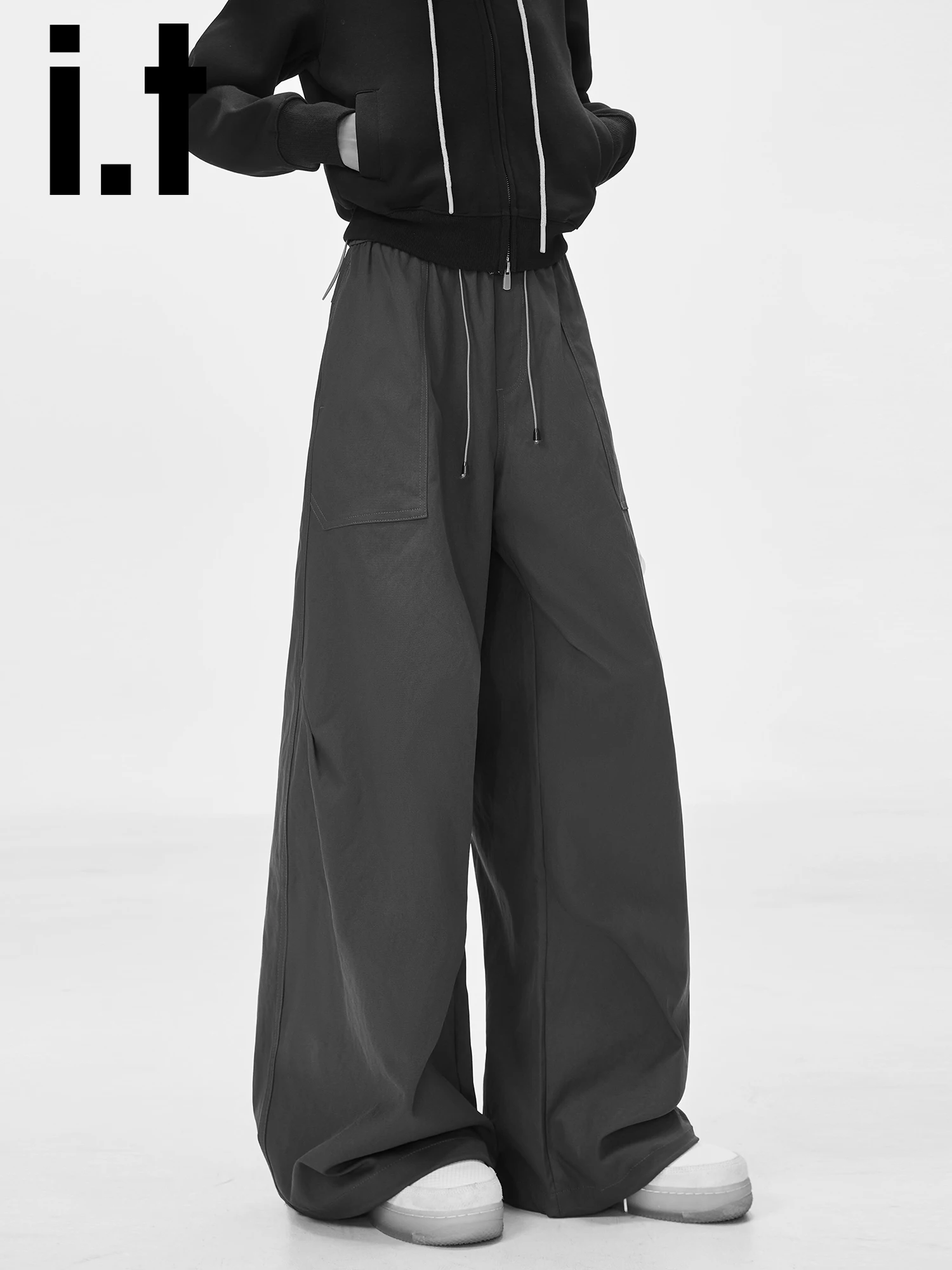 ItCHOCOOLATE アメリカン Sle アウトドア ワークウェア カジュアル パンツ レディース ストレート ルーズ 機能性 Qui Dry スポーツ クライミング パンツ