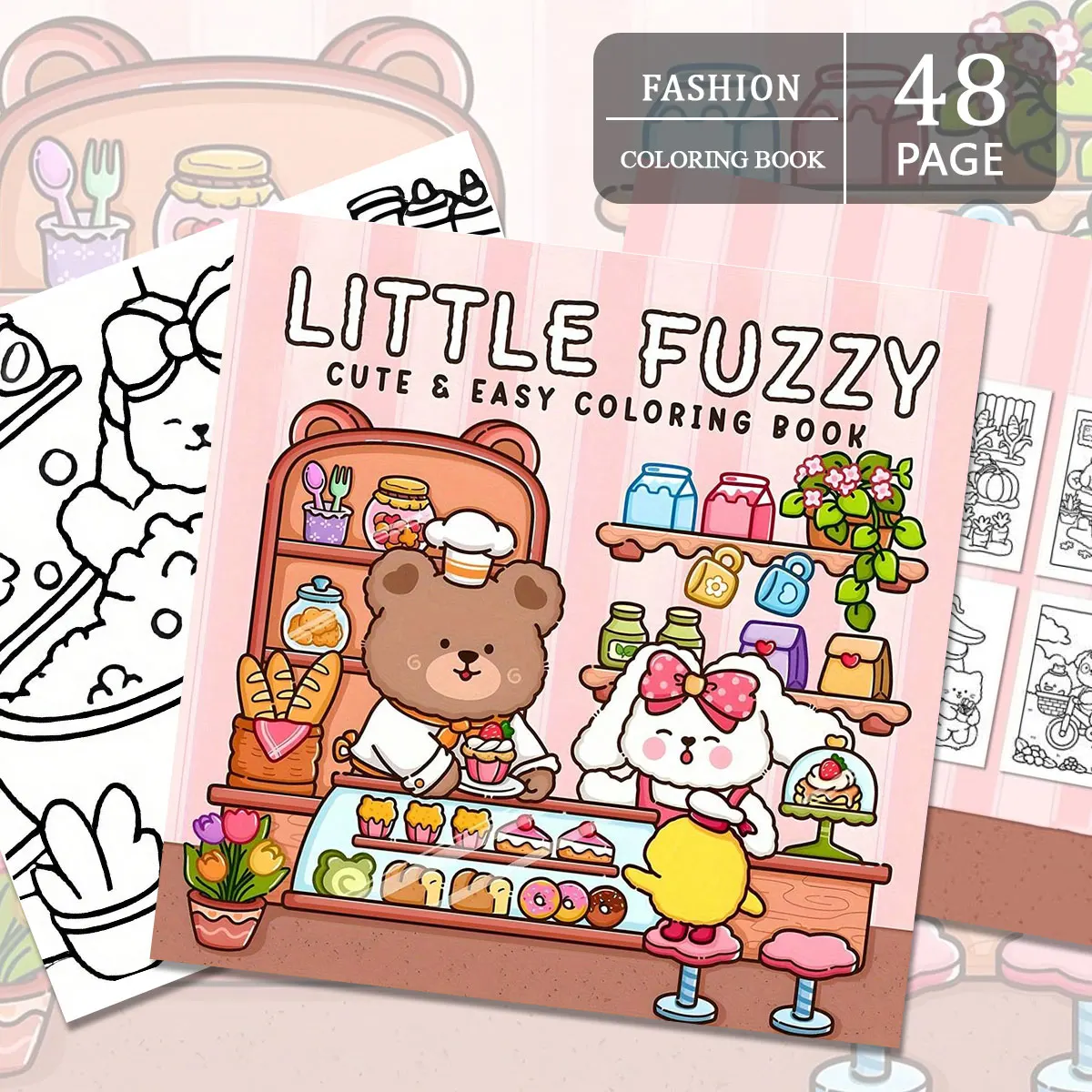 Libros para colorear de Europa acogedores, escenas encantadoras, fácil colorear, para padres en casa: bricolaje infantil, relajarse, desplegar, aumentar la creatividad