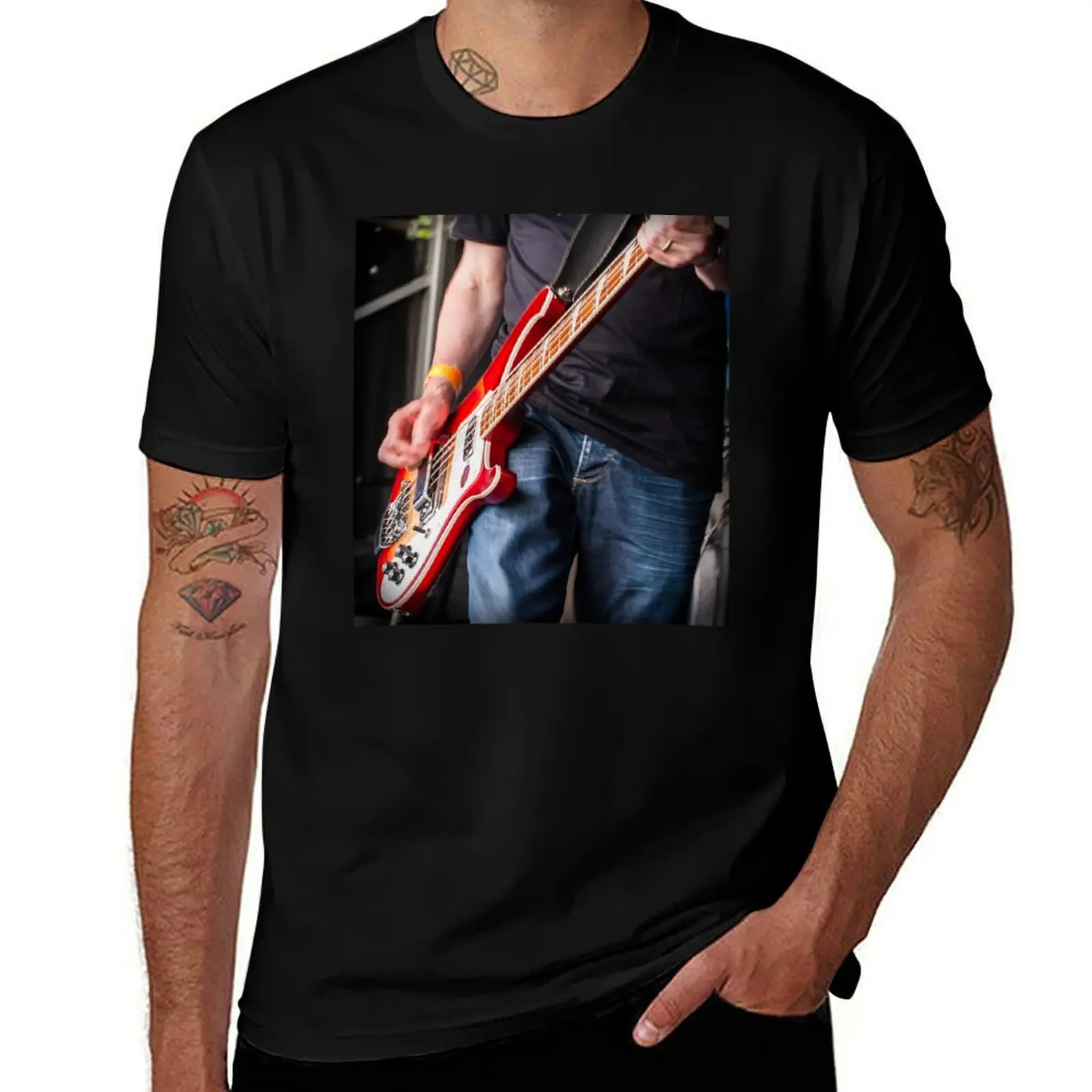 

Rickenbacker bass T-Shirt t shirt man luxury t shirt personalised T-Shirt