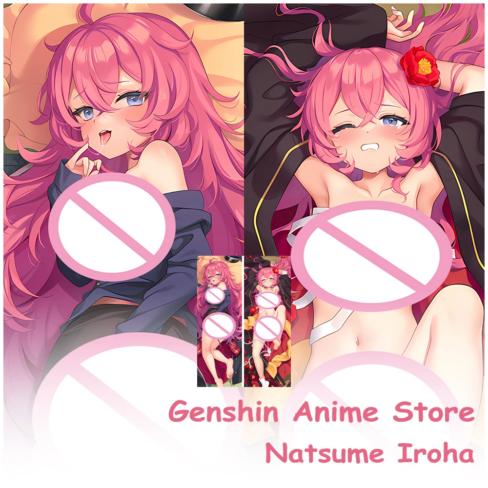 

Natsume Iroha Anime Dakimakura Otaku Pillowcase Double Side Blue Archive Hugging Body Pillowcase Cushion Cover Bedding Decor