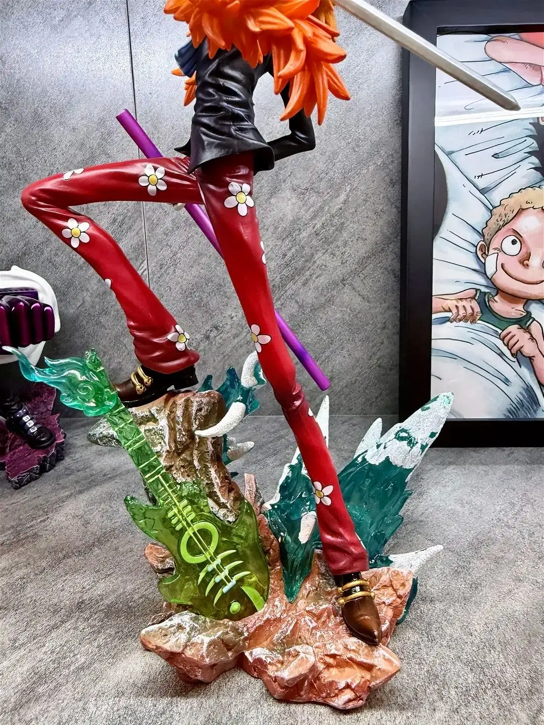 33cm One Piece Brook Anime Figure by Bandai