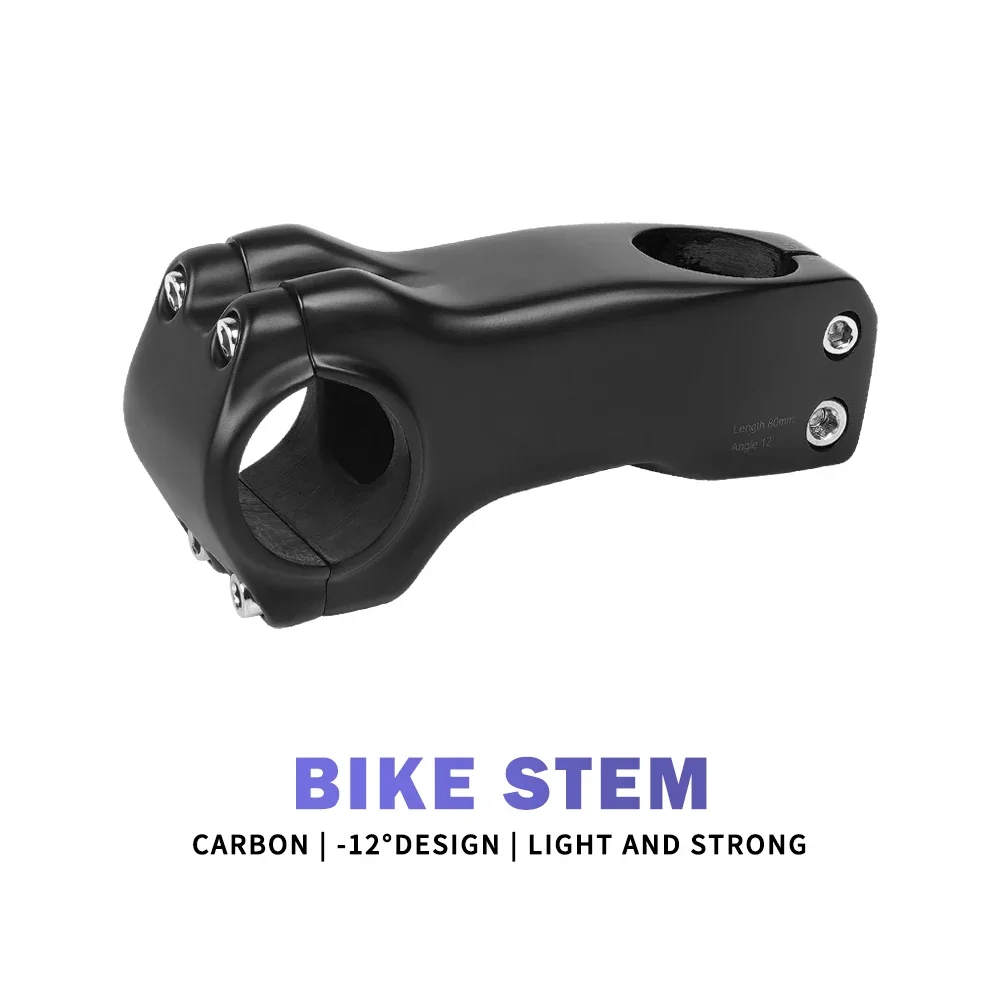 

TOSEEK-Carbon Handlebar Stem, Bicycle Parts, Ultralight, High-Strength Power, Road, MTB, Table, K01, No Logo