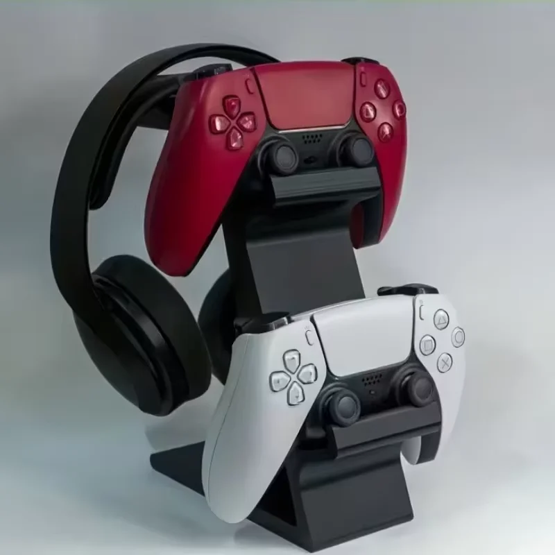 3D for PS4/PS5/XBOX Controller Headphone Printed Game Controller Headphone Integrated Stand Universal Standing Stand