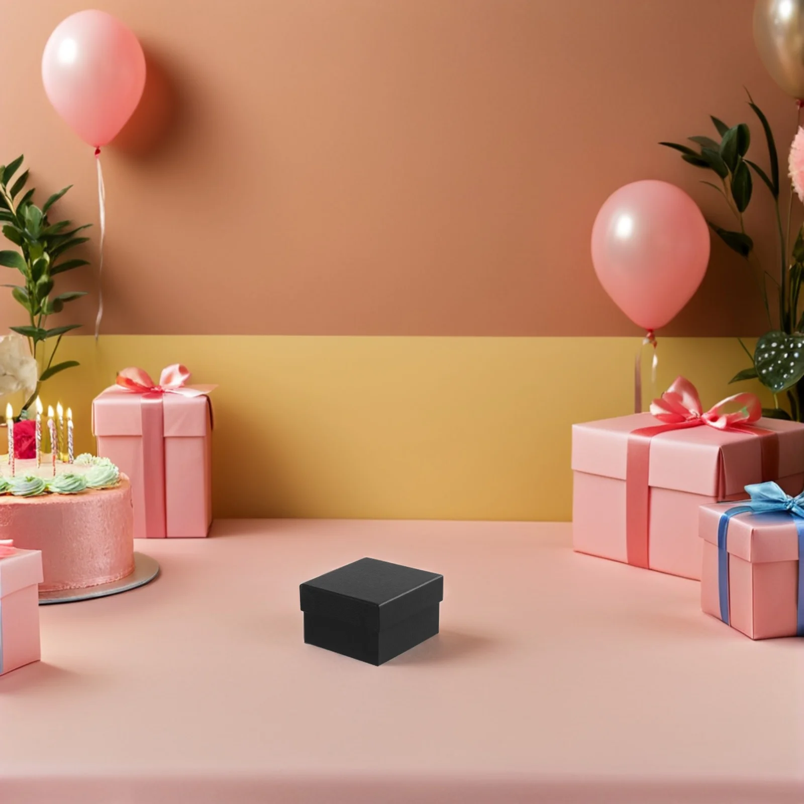 

12Pcs Jewelry Storage Box for Men Women Classic Single Watch Holder Soft Lining Travel Accessory Organizer Black