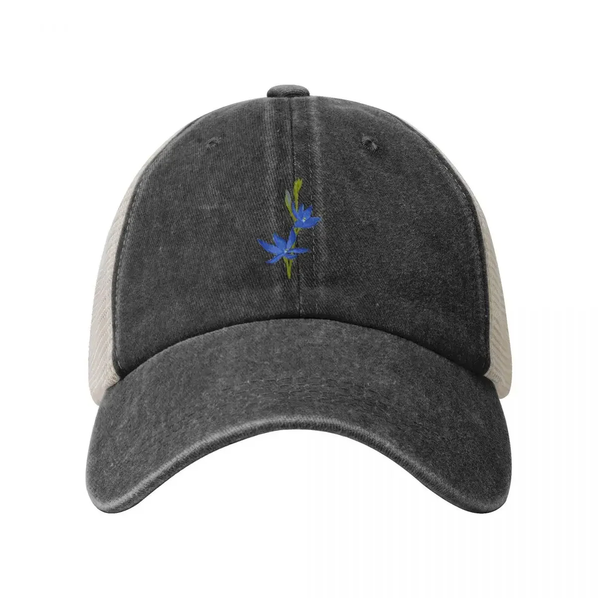 Blue Sun Orchid Baseball Cap Golf Cap Vintage dad hat Hats For Men Women's