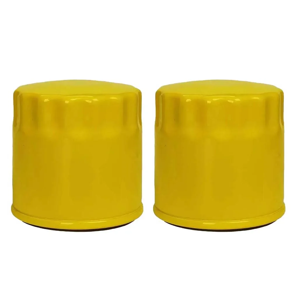 Pack Of 2 Oil Filters Compatible With Lawnmower Engines  String Trimmer Parts Garden Power Equipment Replacement Accessories