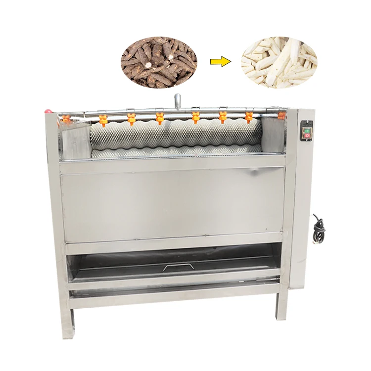 

Commercial Cassava Processing Machine Cassava Automatic Peeler Commercial Cassava Peeling Machine