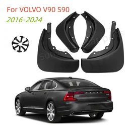 4pcs Car Mudflaps For VOLVO V90 S90 2016 - 2024 Mud Flaps Splash Guard Mudguards Molded 2017 2018 2019 2020 2022 2021 2022 2023