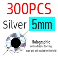 5mm Plata 300 piezas