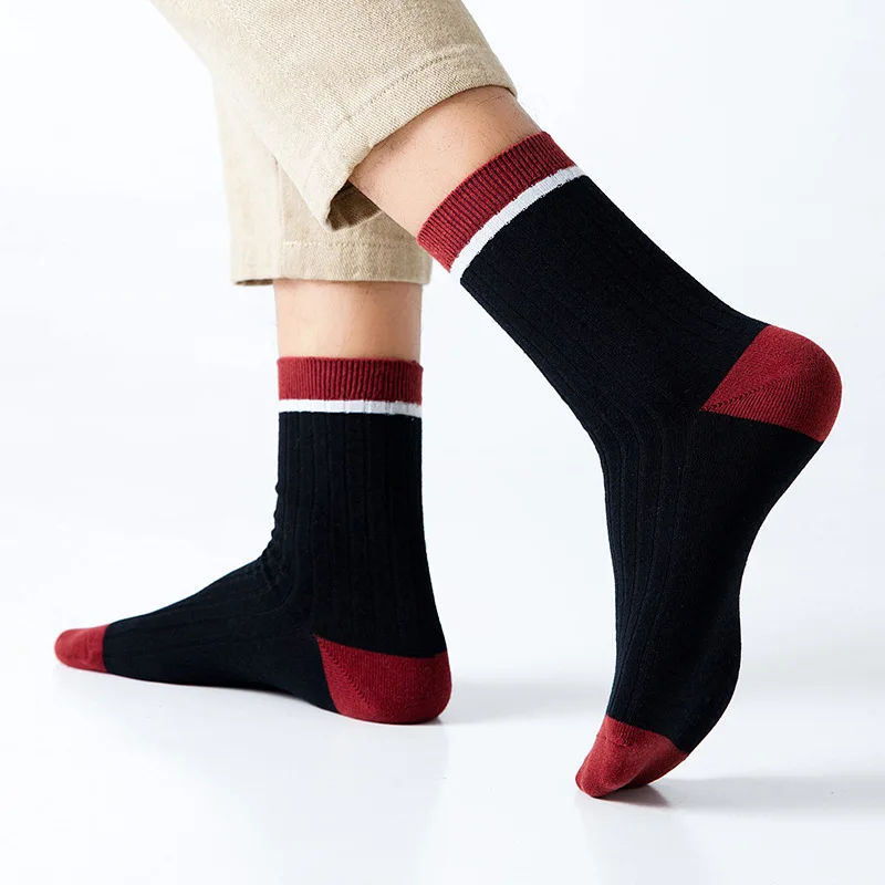 Herbst Und Winter Mann Socken