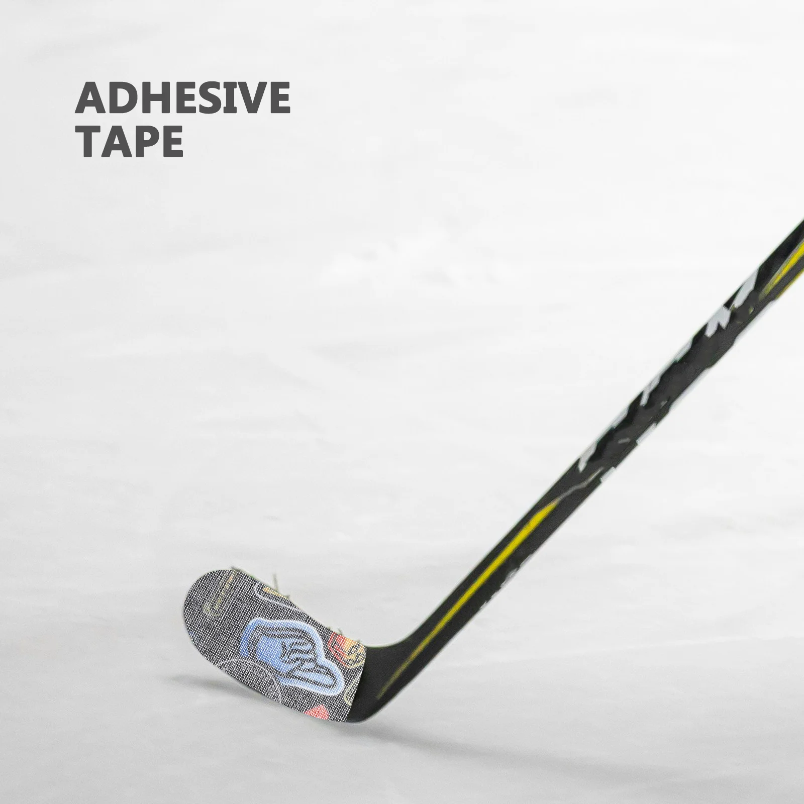 1 Roll Wear-Resistant Hockey Tape Sticky Non-Slip Protective Ice Hockey Racket Wrap Cold Resistant Supply Adhesive Tape