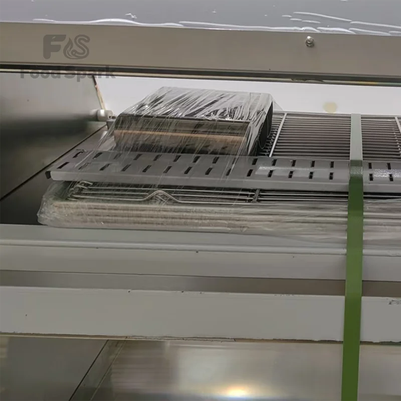 1.1 m Heavy Duty Double Layer Food Warmer Cabinet Stainless Steel Front & Back Doors for Catering & Burger Franchise