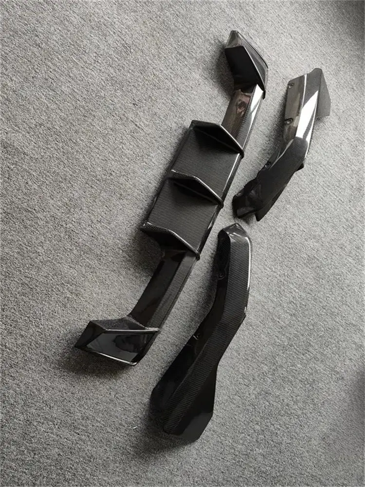 

Подходит для модифицированных автомобильных аксессуаров BMW M3 G80 G82 G83 M4, задний диффузор из углеродного волокна в стиле MP, автомобильные инструменты