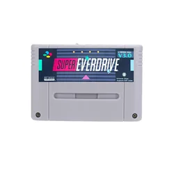 Cartouche de jeu Clodrive US SNES DSP, édition NTSC japonaise/EU/US, 16 bits, cartouche de console de jeu vidéo, Rev 3000, 3.0 en 1