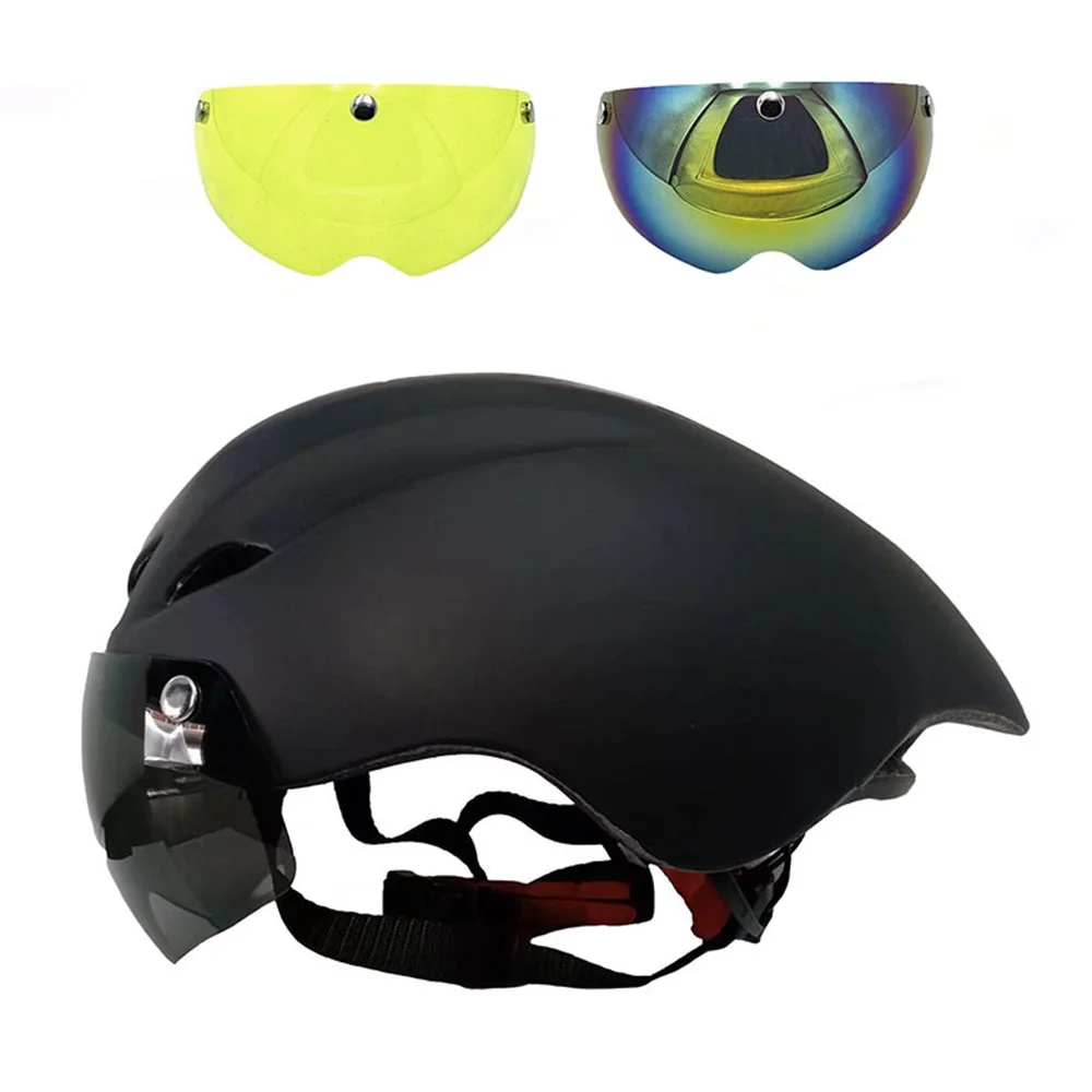 Brandneuer YUMAJ WINGER II Aero-Rennradhelm zum Radfahren mit Magnetbrille TT Rennrad-Sicherheitshelm YM-16 – Detail 26