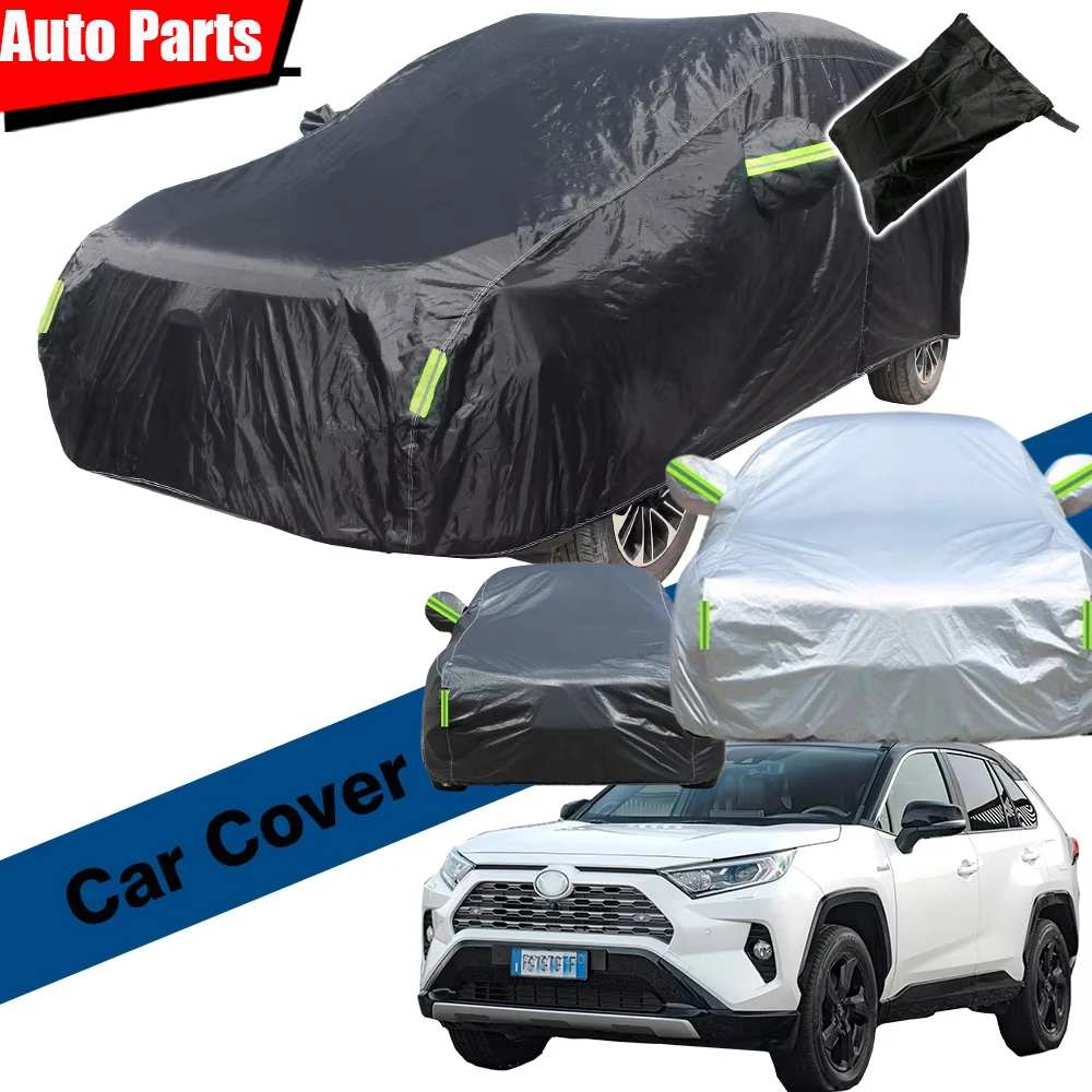 

Durable Full SUV Car Cover All Weather Anti UV Sun Rain Ice Shield For Toyota RAV 4 RAV4