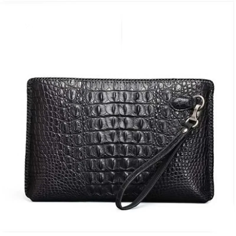 

gete new Crocodile bag male fashion large capacity handbag men clutch bag