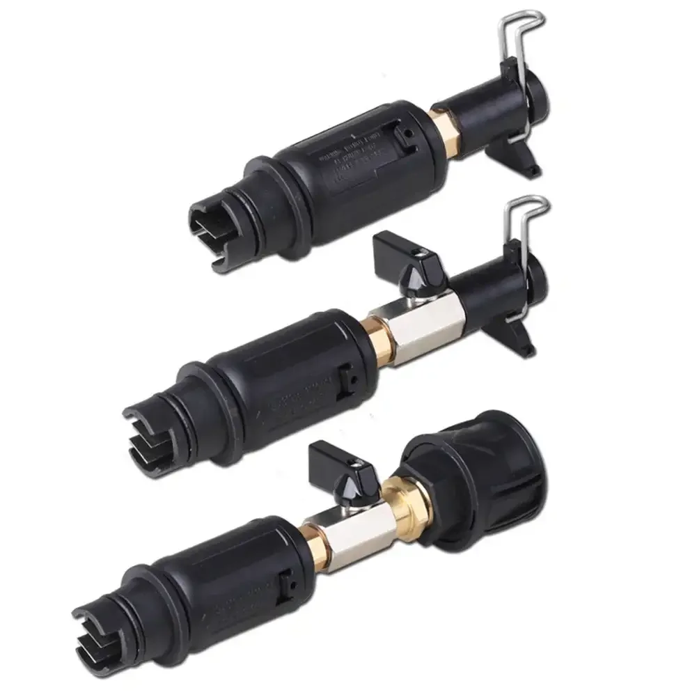 3000PSI High Pressure Washer Nozzle Sprayer Adjustable Quick Plug Connect Angle for with 8mm 9mm Krcher Connector Car Washing