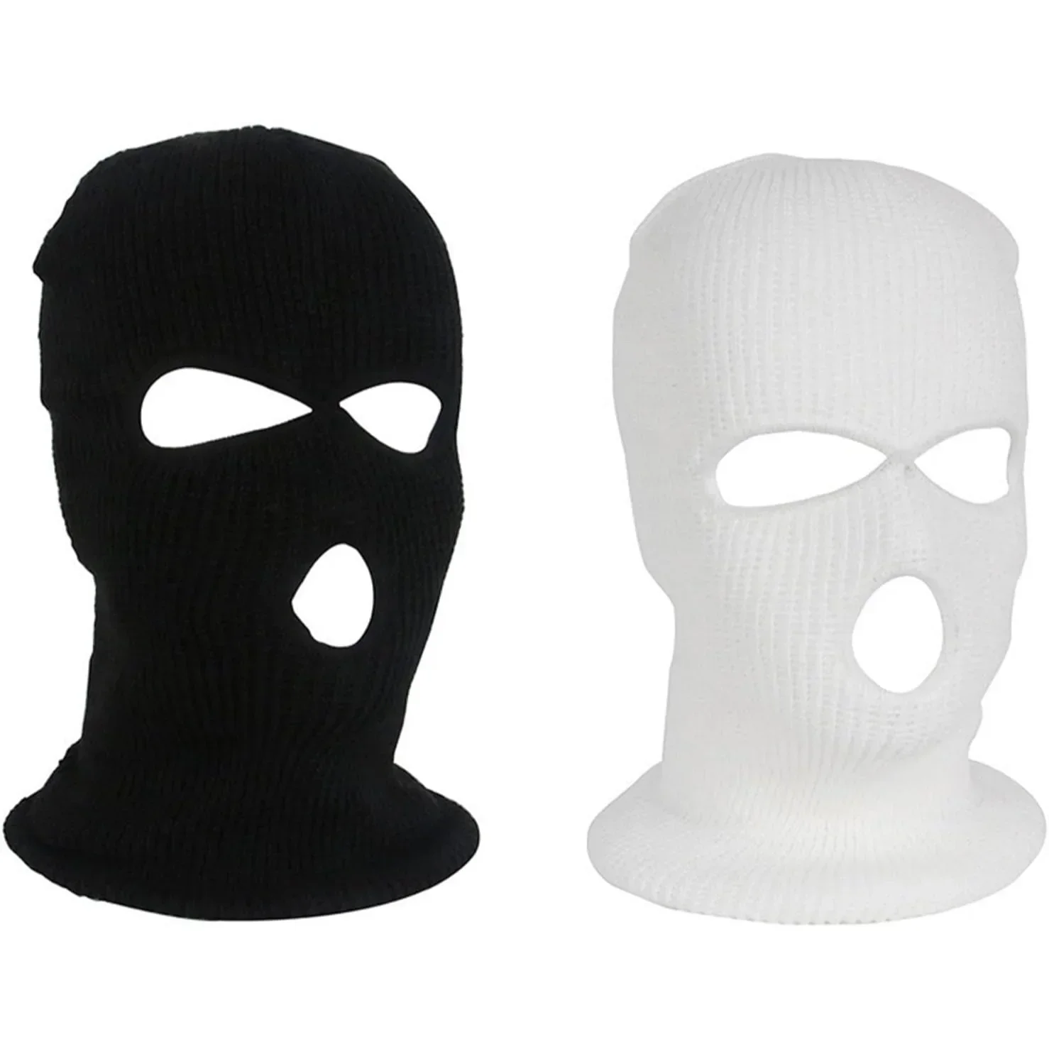 Car Headrest Cover for Tesla Car Seat Decoration Winter Cap Halloween Styling Balaclava 3Hole Mask Decals for BMW Benz