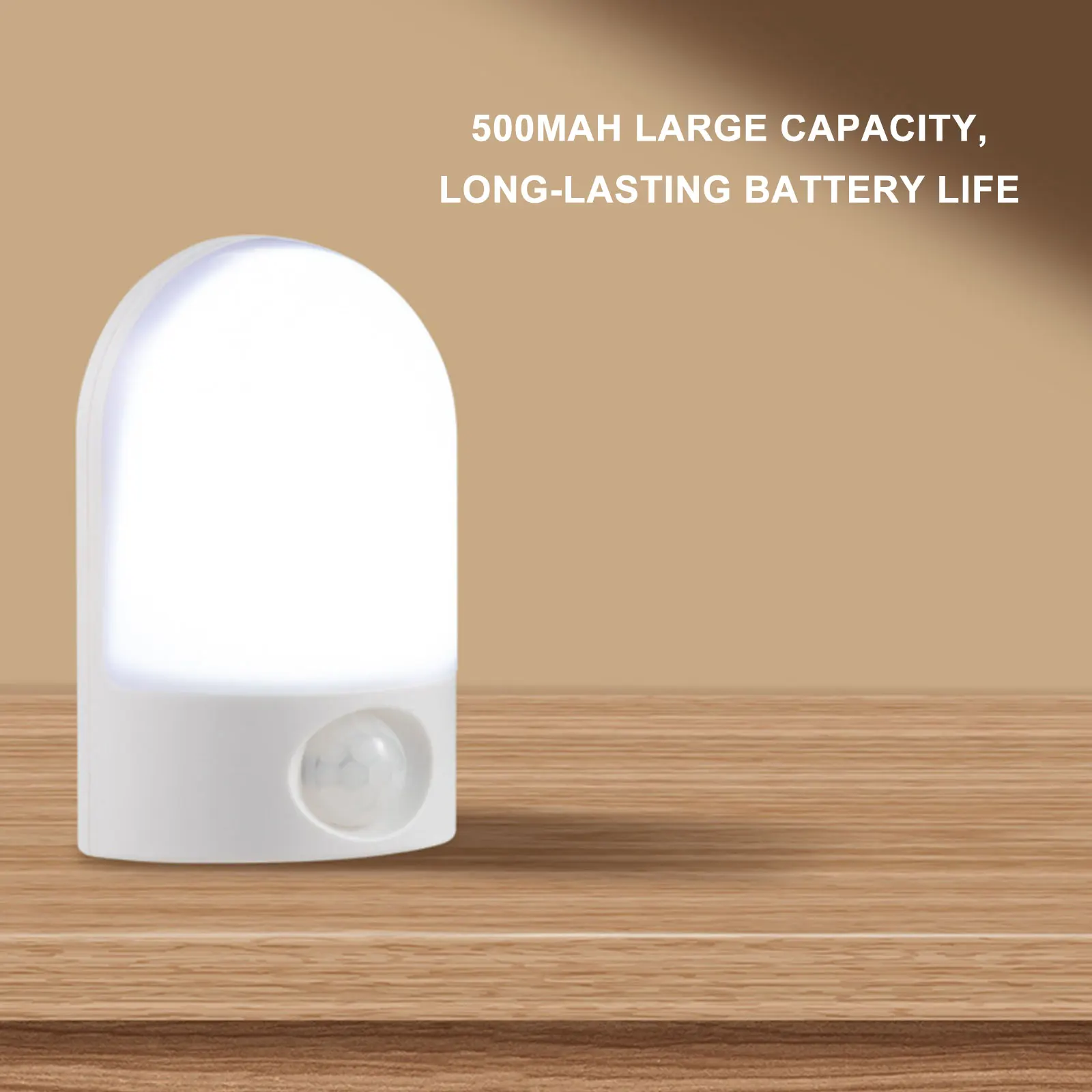 LED Smart Sensor Light Wireless Night Light Under Cabinet Light Closet Lamp Wall-Mounted Body Induction Lamp Home Decor