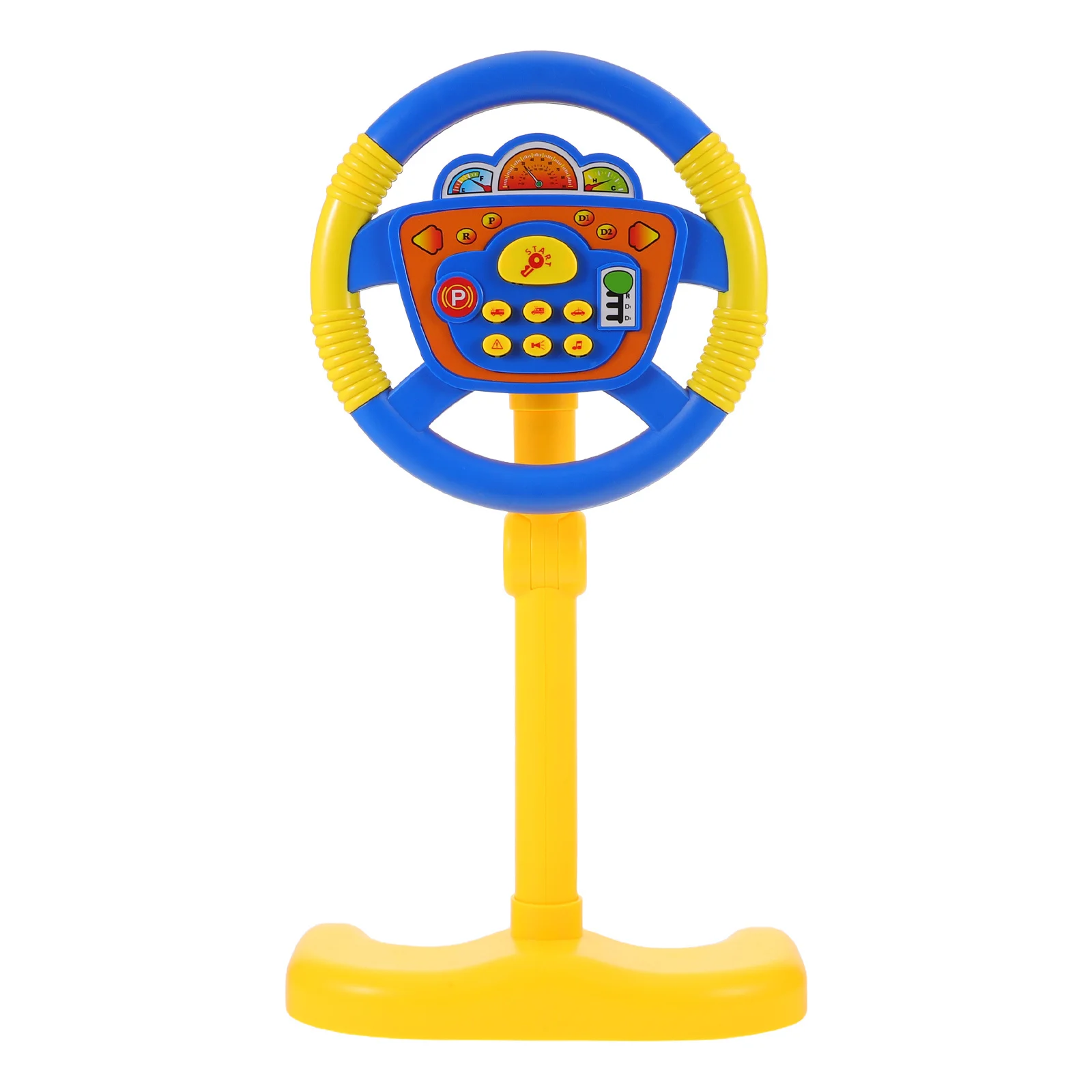 أطفال محاكاة عجلة القيادة التظاهر اللعب القيادة محاكاة تستقيم الموسيقى الإلكترونية الصوت الطابق الوقوف التظاهر عجلة القيادة