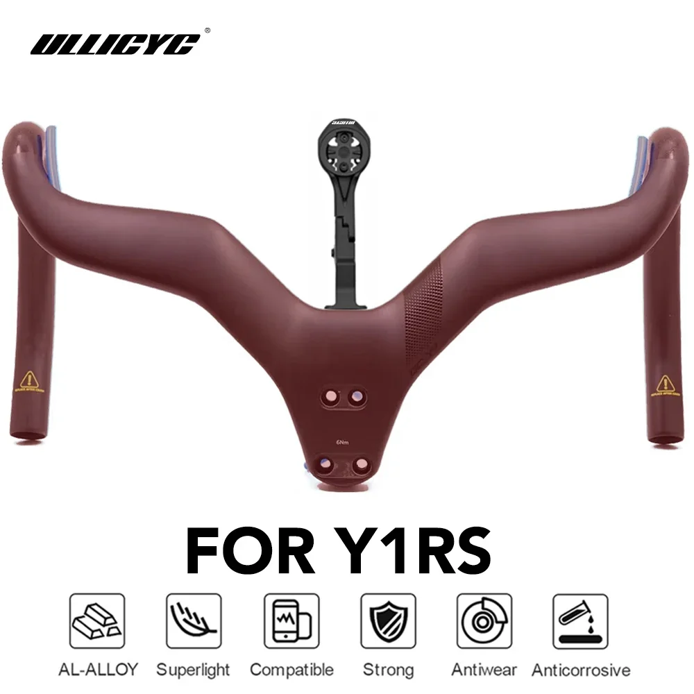 ULLICYC   Aluminum Alloy  Computer Mount  For Y1RS CCY1 Integrated Handlebar Compatible With Gopro/GPS/Garmin/Bryton/Wahoo
