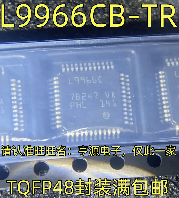 Piezas Original, Chipset IC, 10 L9966CB-TR, L9966C, TQFP48, QFP48