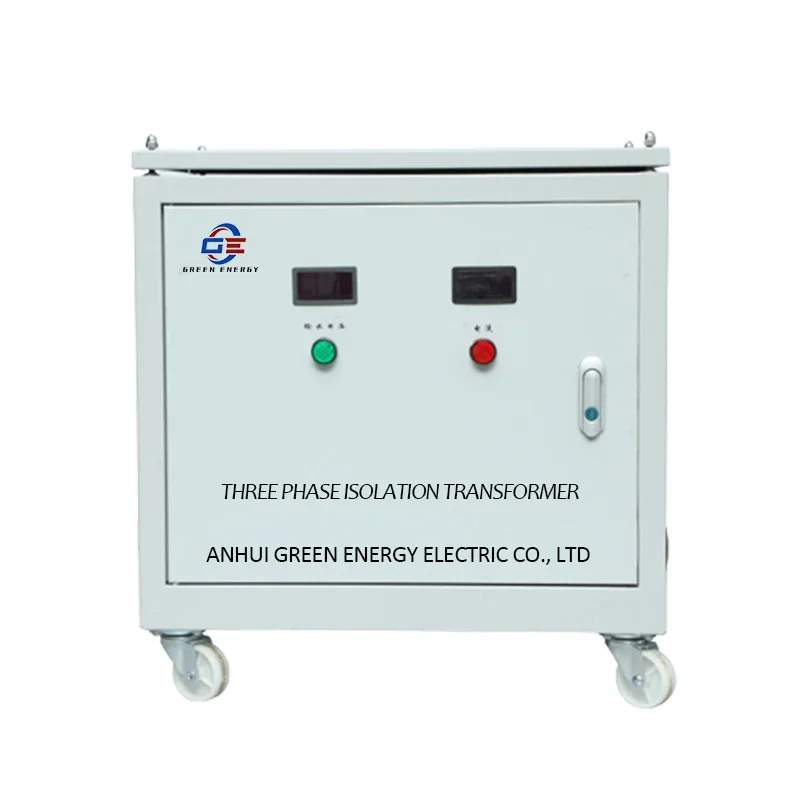 5KVA 10KVA 15KVA 20KVA 600V 480V 440V 400V 380V 220V 208V 3 phase step up step down transformer with enclosure