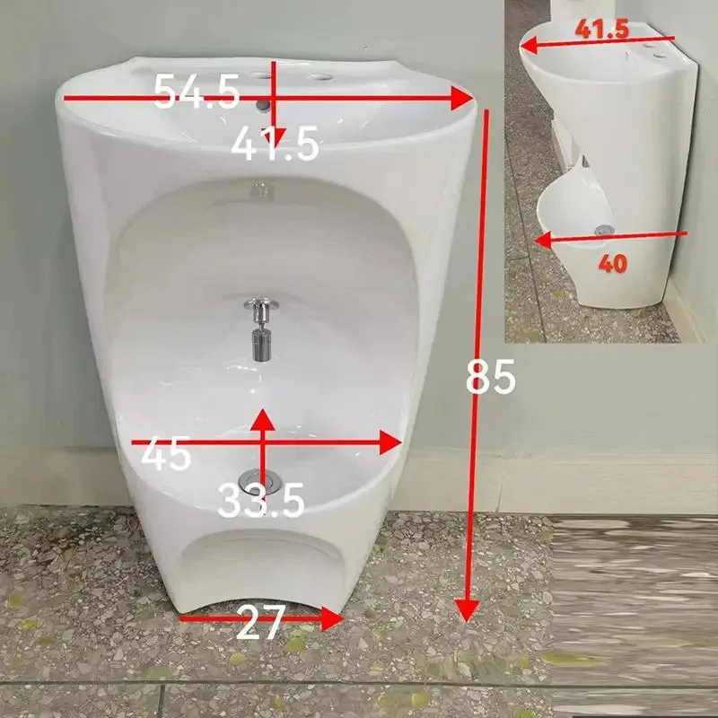 Household Washbasin Column Basin Mop Pool Balcony Indoor Outdoor Hand and Foot Wash Pool
