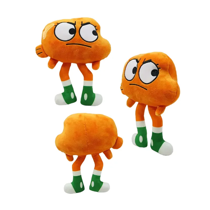 

Cute Plush Toy the Amazing World of Blue Cat Stuffed Animal Doll Soft Gift for Children And Fans