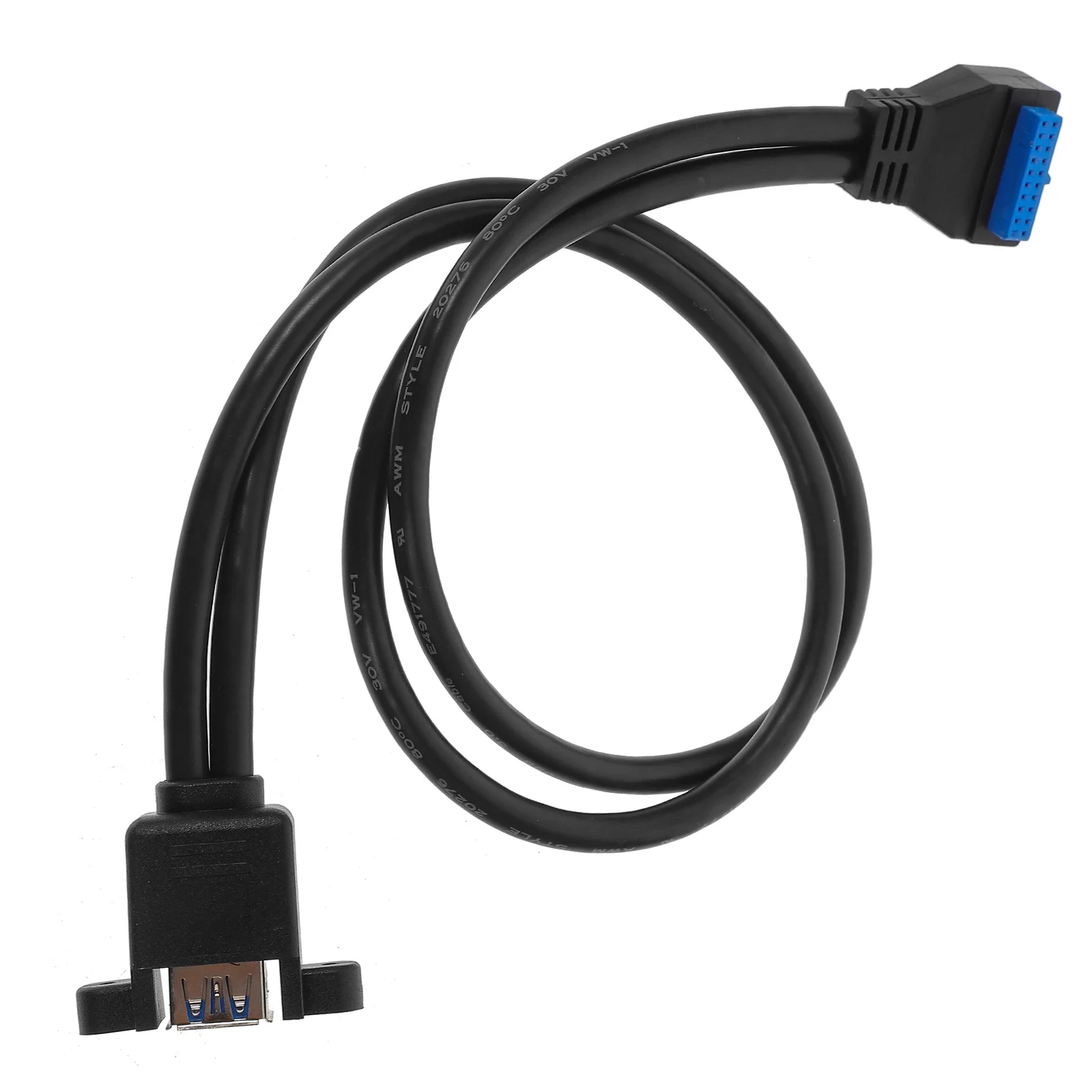 

USB Adapter Cable Motherboards Extension Kit Header Cables Extensions Dual Ports Conversion Line