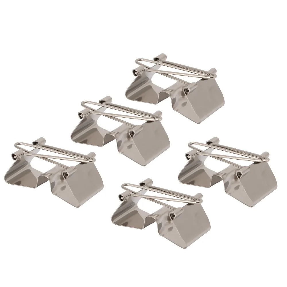 5pcs Stainless Steel Wet Canvas Clips Easy-Install Design Smooth Surface Oil Painting Frame Clamps Canvas Frame Holders