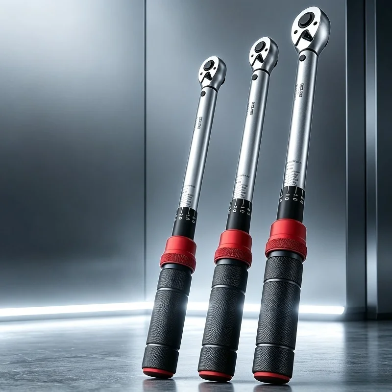 Precision Torque Wrench Aluminum Alloy Anti-slip Handle Pre-set 4 Precision Torque Wrench Aluminum Alloy Anti-slip Handle Pre-set