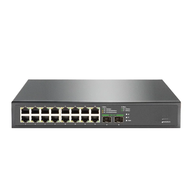 16 port 2.5G switch 20,000 Mega three layer network management POE switch LACP link aggre gation