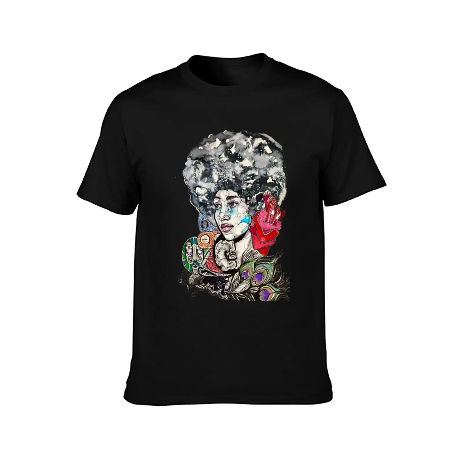 The Heart-Muscle: Angela Davis T-Shirt Water Resistant Casual T-Shirt