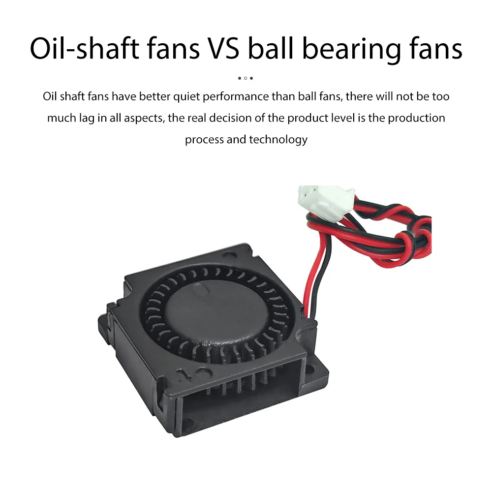 3010 Turbo Blower Brushless Fan DC 24V 30x30x10mm Sleeve Bearing Motor Silent Turbine Cooler For Voron 0/0.1 3D Printer Parts