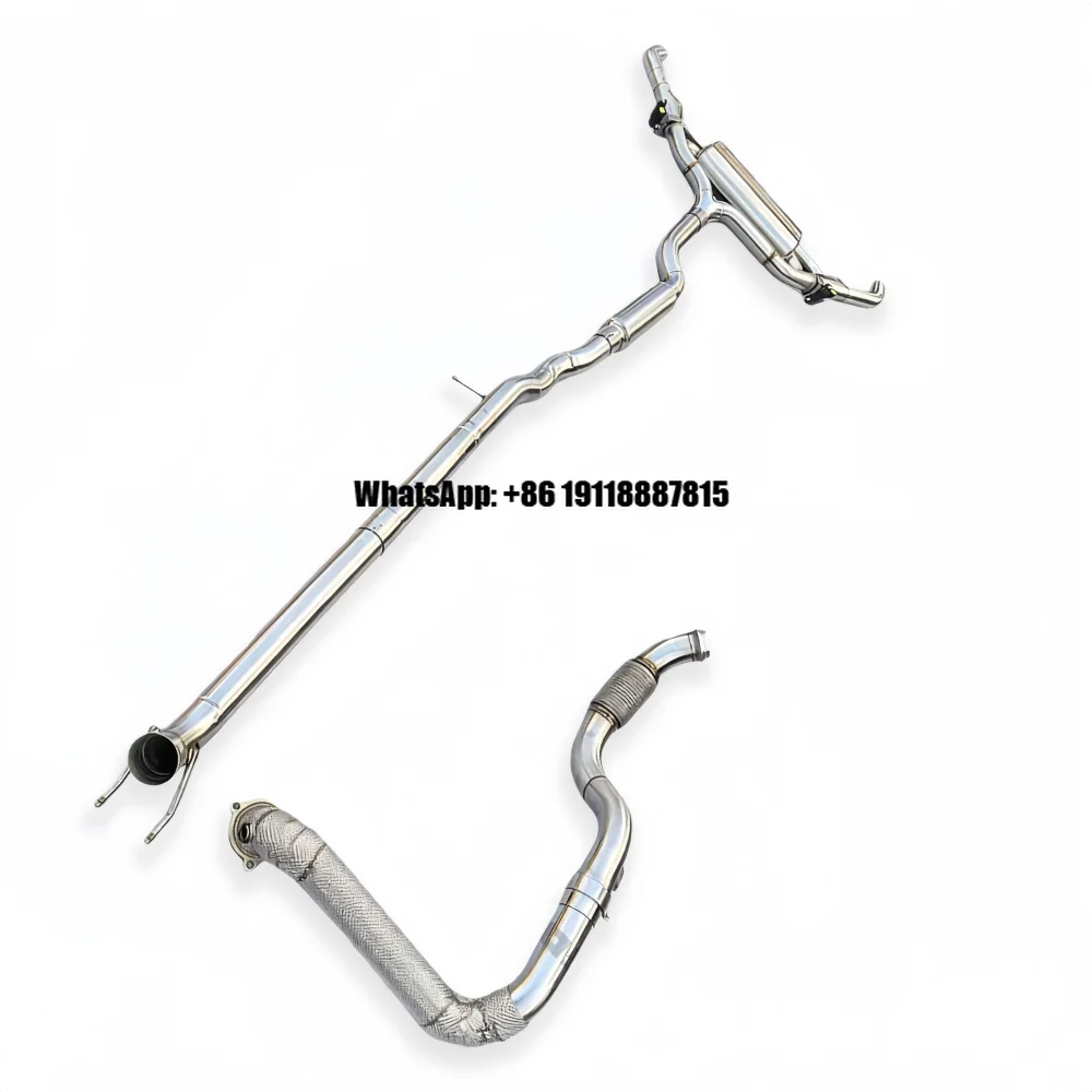 

Valve Catback Exhaust Muffler and Downpipe for Mercedes Benz A220 A250 A260 2.0T W176 2012-2019 Full Exhaust Pipe Modification