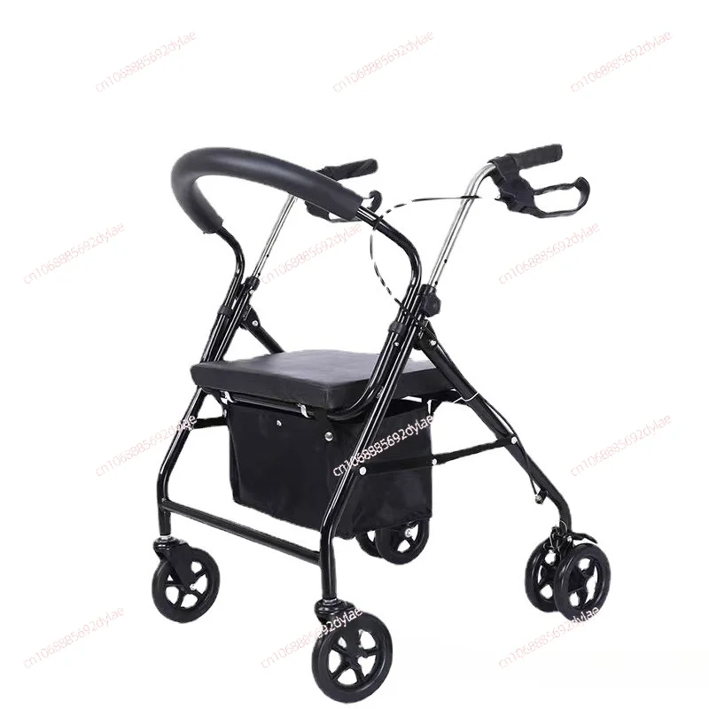 

The Elderly Handcart Can Be Used To Push It To Buy A Food Cart