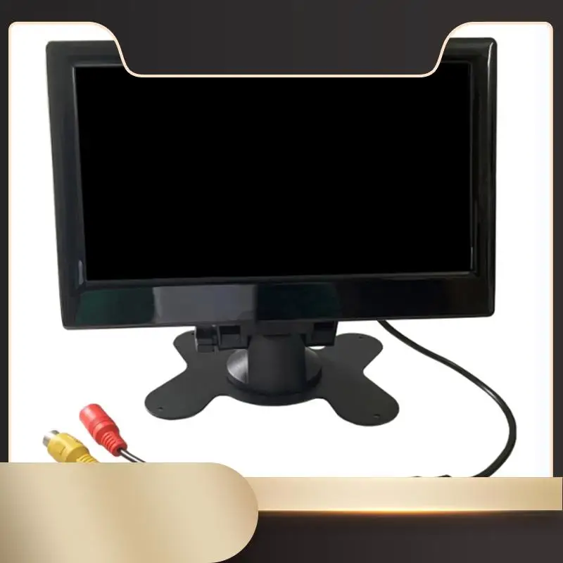 

12 В-24 В 7-дюймовый TFT ЖК-цветной HD-монитор для автомобильного видеонаблюдения, обратная камера заднего вида, автомобильные электронные запасные части