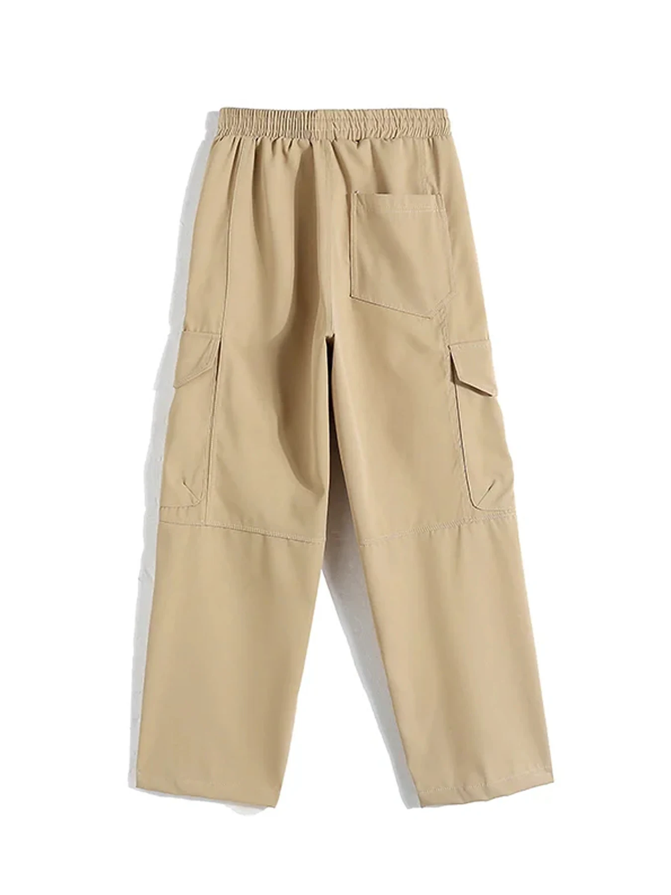 Work Pants Mens Straight Style Wide Leg Casual Corduroy Long Trousers Casual Loose Baggy Sweatpants Autumn Pantalones