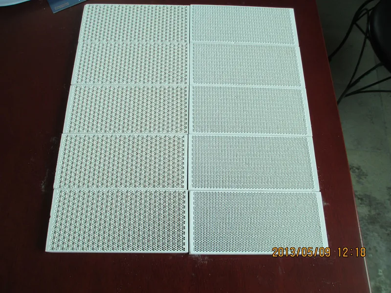 Honeycomb Gas Infrared Ceramic Plates, Catalytic Cordierite Plates, Heating Plates for Bbq Grill