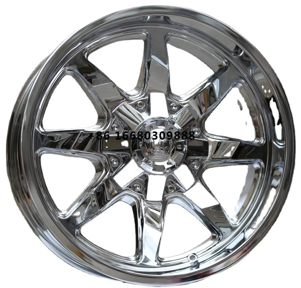 20 inch chrome Hummer H2 after market Wholesale 8x165.1 truck 4x4 car alloy wheels hub car rims mags